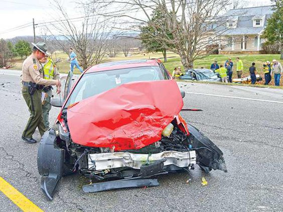 Driver trapped in car after head-on crash in DeKalb County