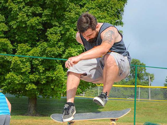 skate park opens original