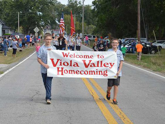 viola homecoming parade original