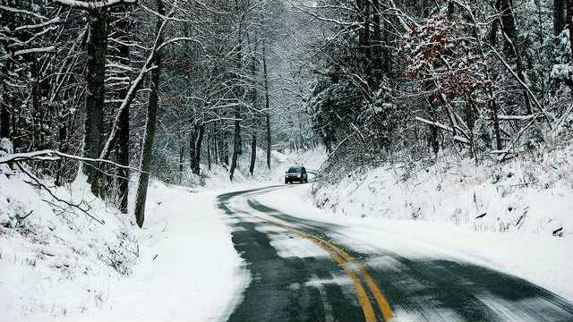 Snow - old Smithville Hwy