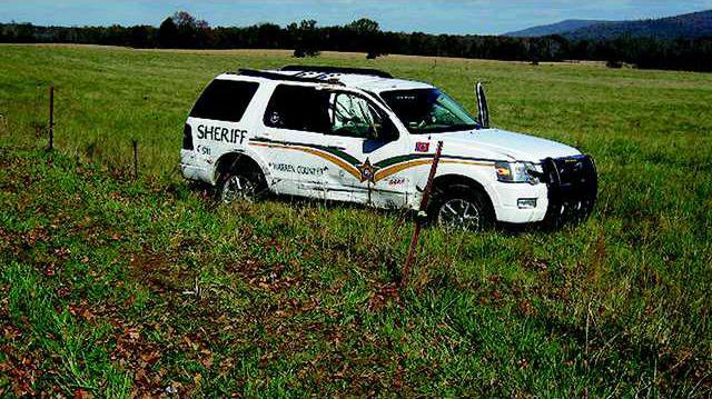 Deputy SUV crashed