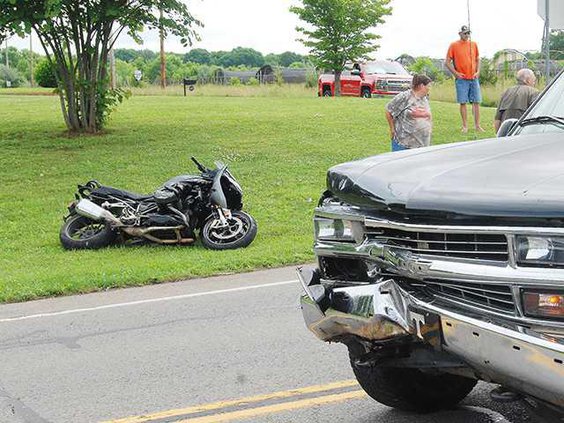 Motorcycle crash 3