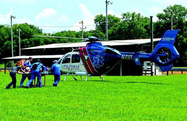 Viola wreck airlift