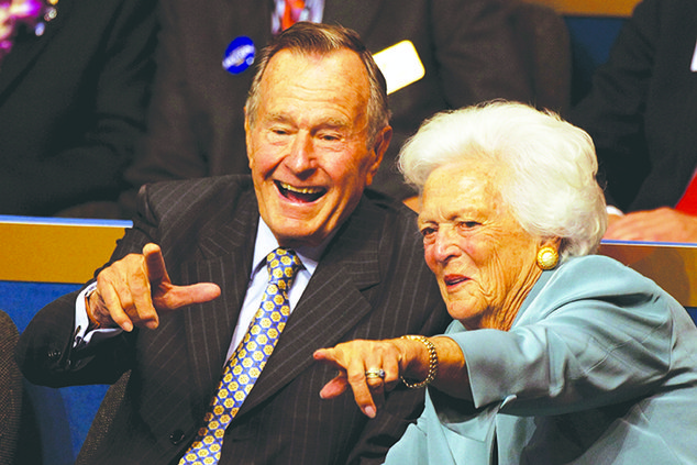 George and Barbara Bush