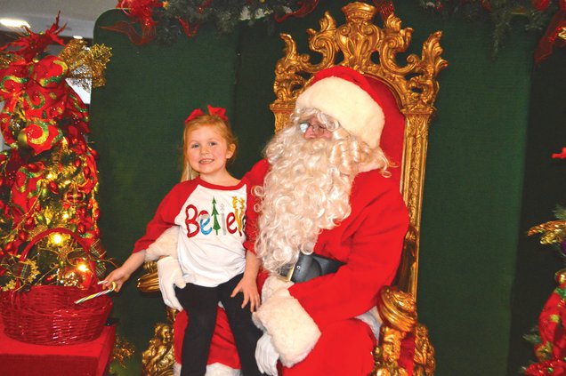 santa mall