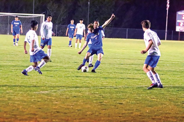 WCHS No 8 Carter Smith breaking 2-2 tie B 4-12.jpg