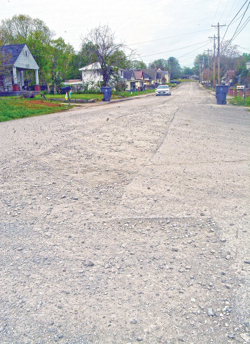Nine city streets set to be paved Southern Standard