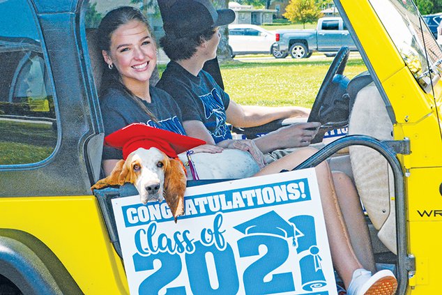 Parade - Samantha Jennings and dog.jpg