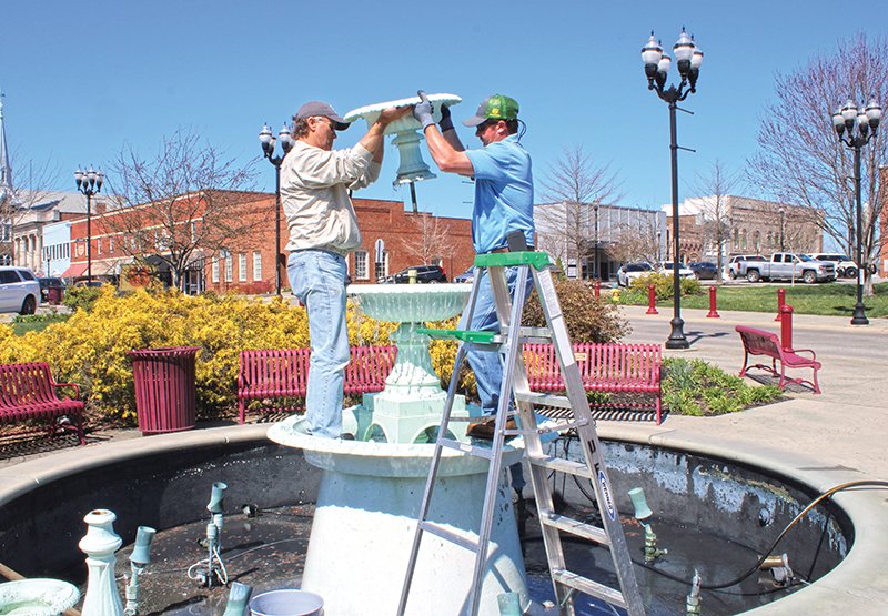Fountain off for repairs Southern Standard