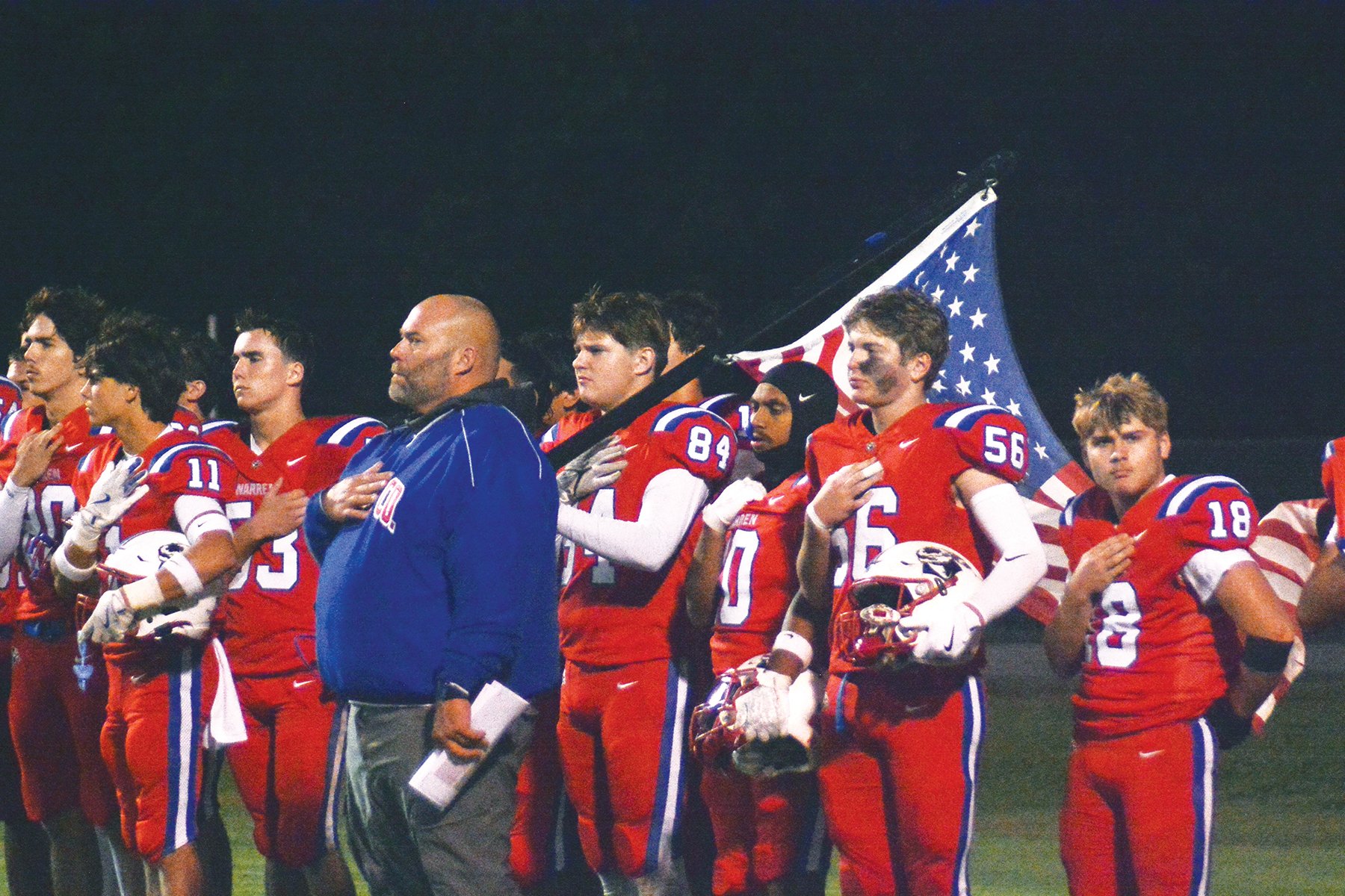 A view of Friday night nights Southern Standard